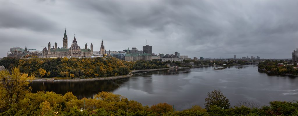 Panaroma of the Ottawa Cityscape