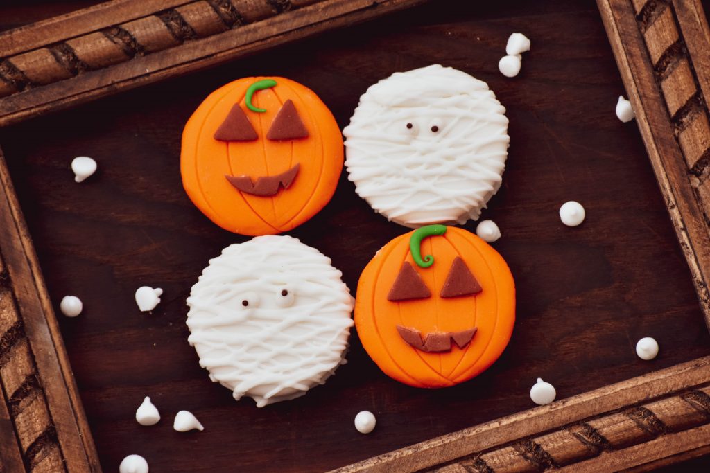 Halloween cookies - spooky and sweet
