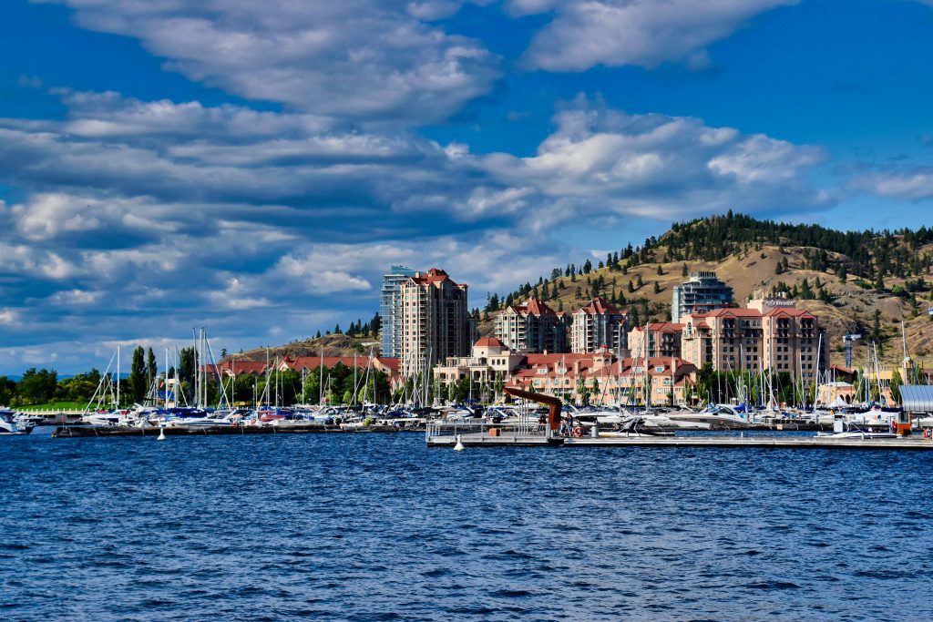 Kelowna's breathtaking beauty - another one of the fastest growing cities in Canada